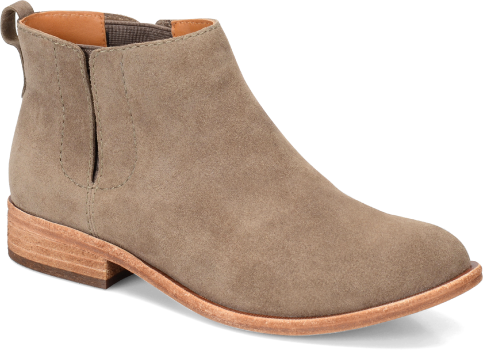 Women's Velma Taupe Marmotta Suede Boot K26417 - Kork-ease Velma Taupe Suede Ankle Boot (483x350), Png Download