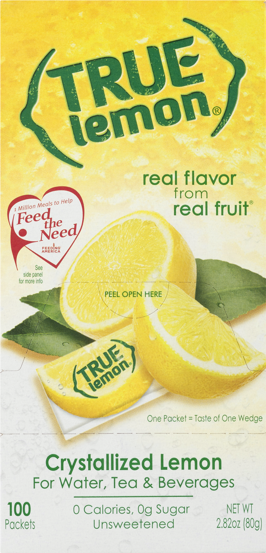 True Lemon Drink Mix, - True Lemon (1800x1800), Png Download