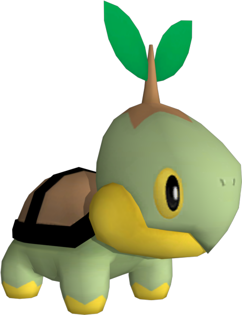Download Zip Archive - Poképark Wii Pikachu's Adventure Turtwig (750x650), Png Download