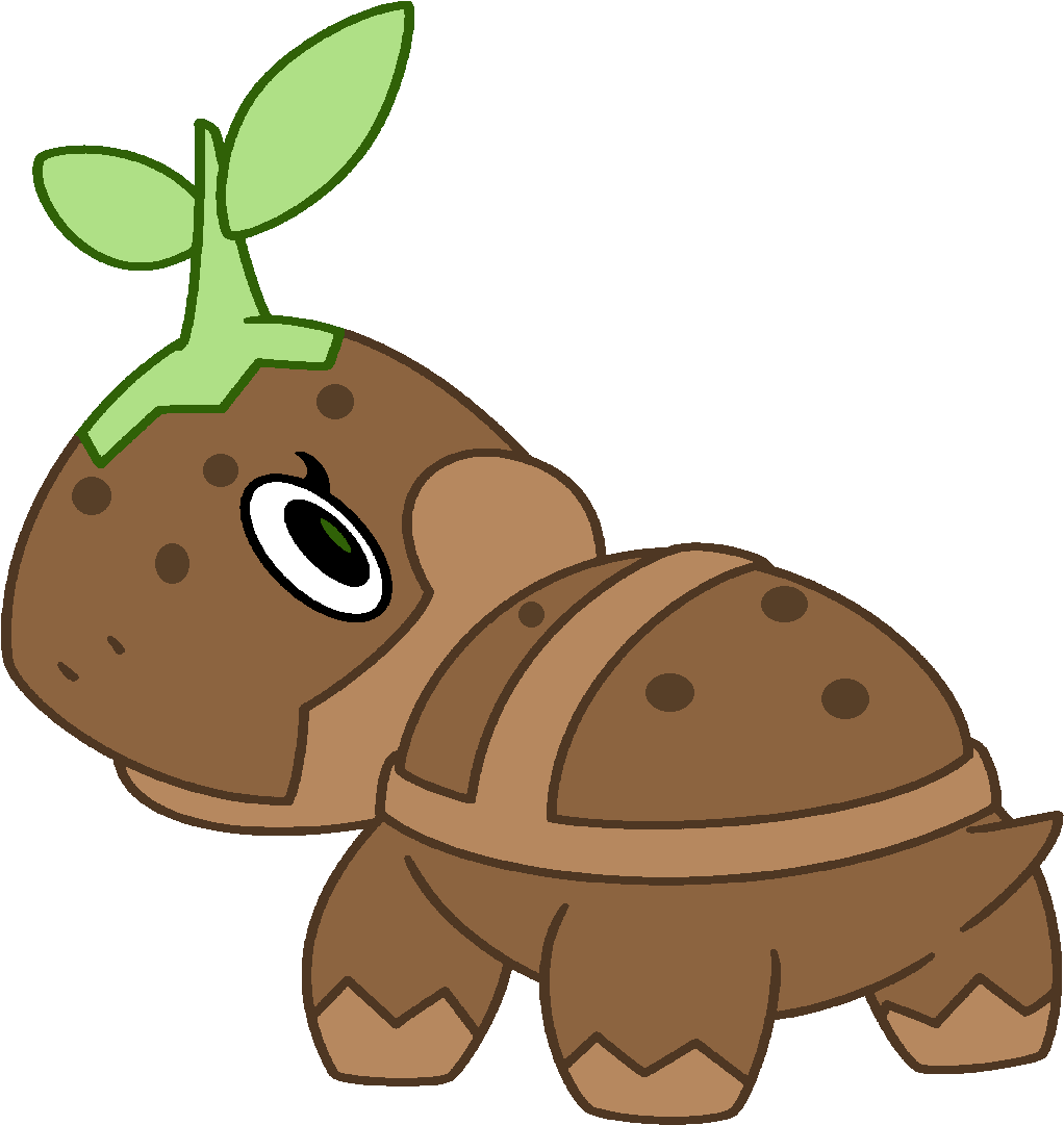 Crispy Turtwig - Fandom (1308x1160), Png Download