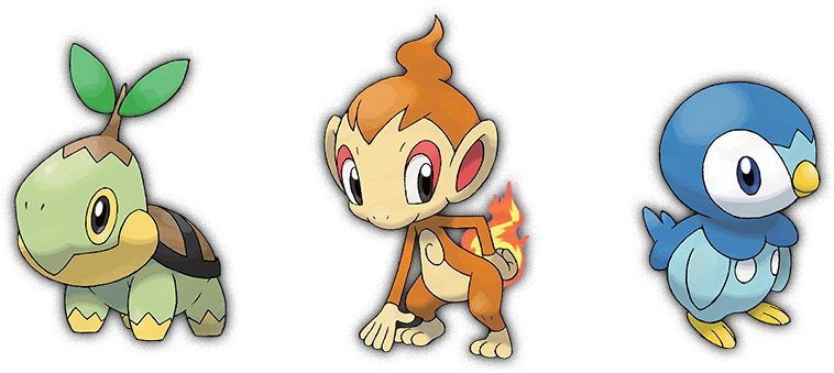 You Can Obtain Turtwig, Chimchar, Or Piplup First Met - Beckett Unofficial Guide To Pokemon: Diamond And Pearl (832x468), Png Download