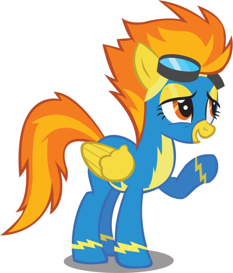 Spitfire - Spitfire My Little Pony (838x953), Png Download