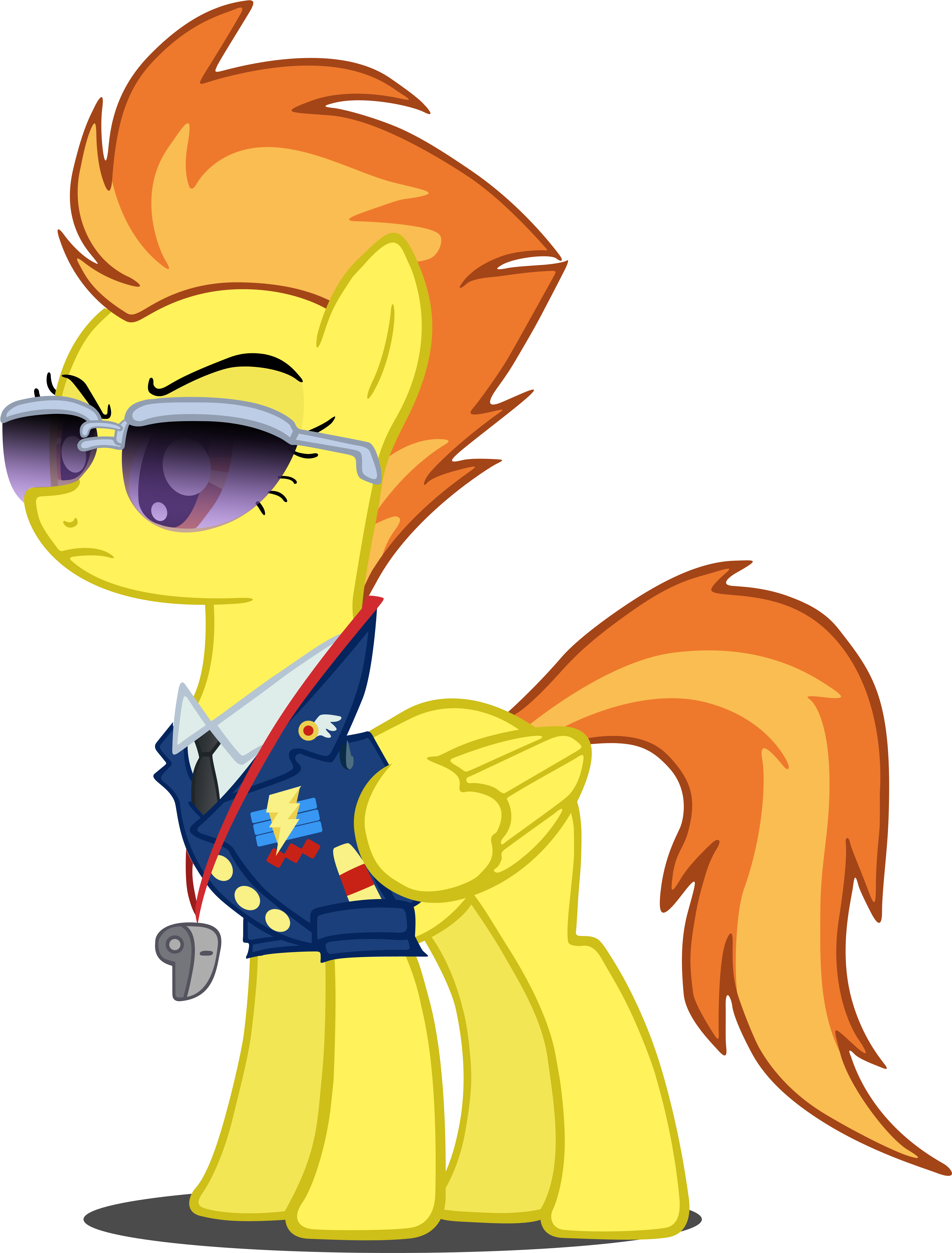 Pinkie Pie Rainbow Dash Pony Yellow Mammal Vertebrate - My Little Pony Spitfire (5000x6333), Png Download