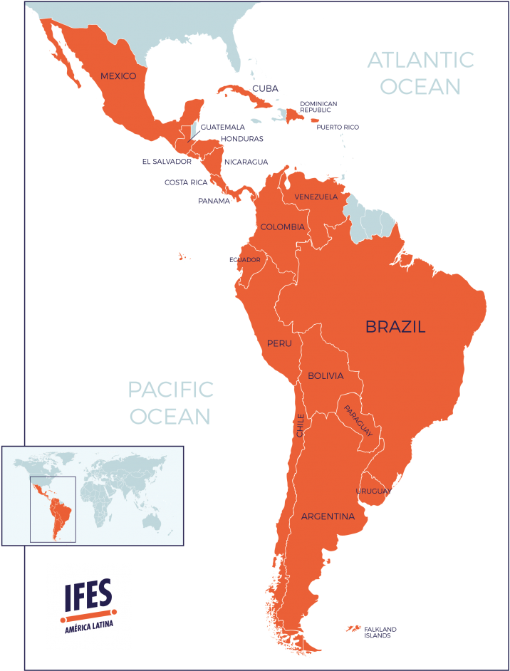 Compa Mexico - Camp - Latin America Map (849x1200), Png Download