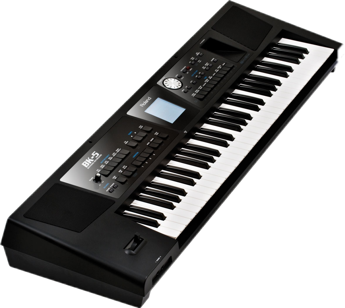 Roland Bk-5 61-key Backing Keyboard (1148x1024), Png Download
