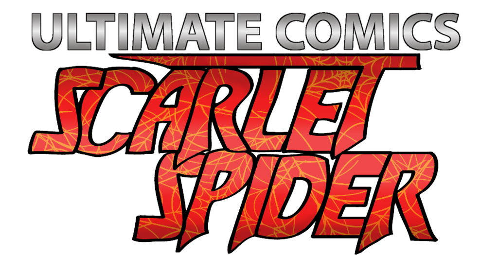 Ultimate Comics Scarlet Spider Logo V2 By Spid3y916-d7fr8wb - Scarlet Spider Marvel Logo (1024x525), Png Download