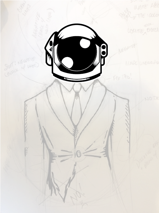 Clothing Design Commission Piece For String Theory - Sketch (612x792), Png Download