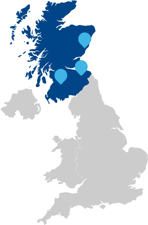 Scotland Map - Great Britain Map Silhouette (609x761), Png Download