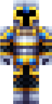 Alpha User - Minecraft Paladin Skin (432x432), Png Download