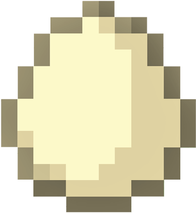 Enchanted Golden Apple - Minecraft Egg Png (498x525), Png Download