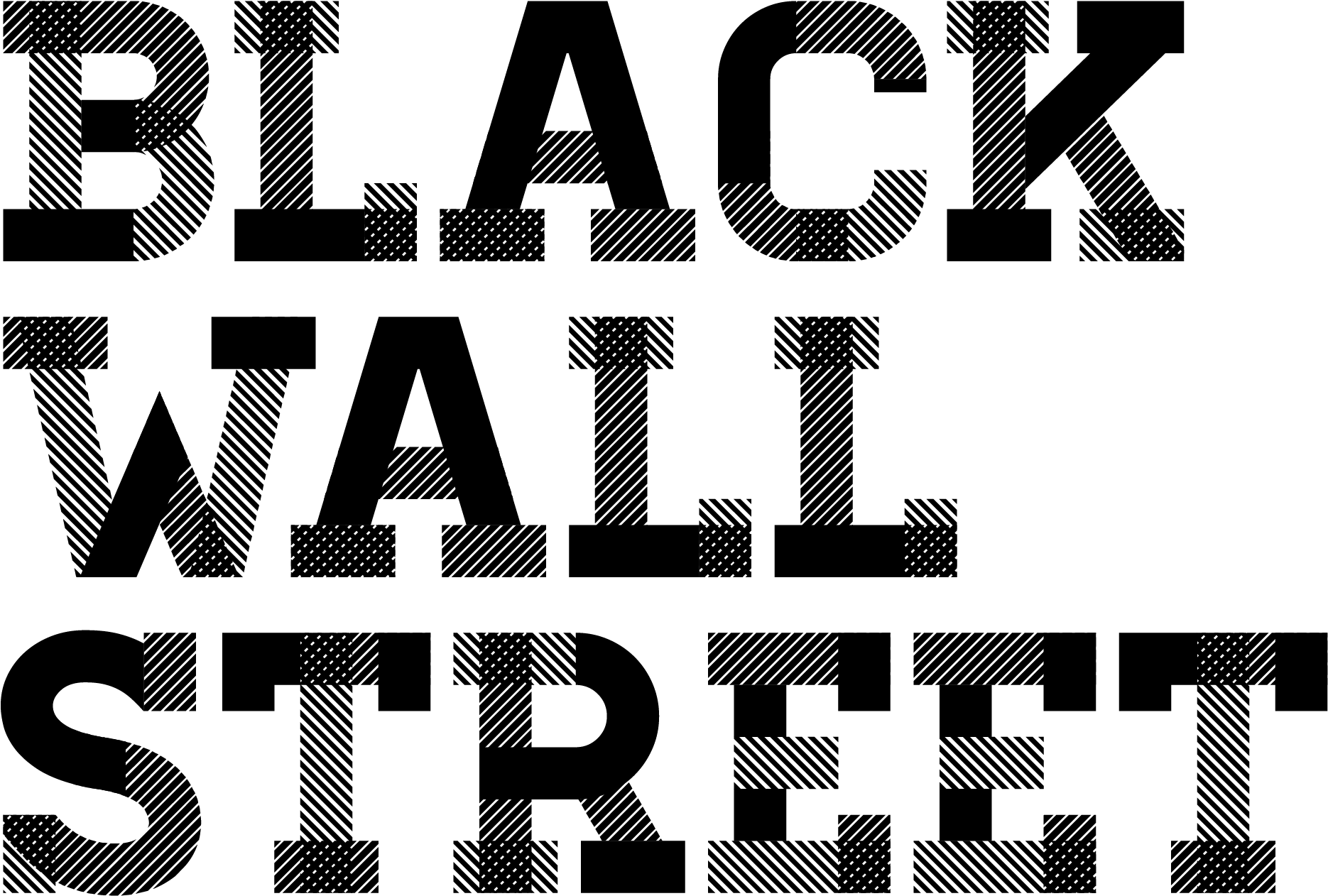 Black Wall Street Logo Transparent (2400x2400), Png Download