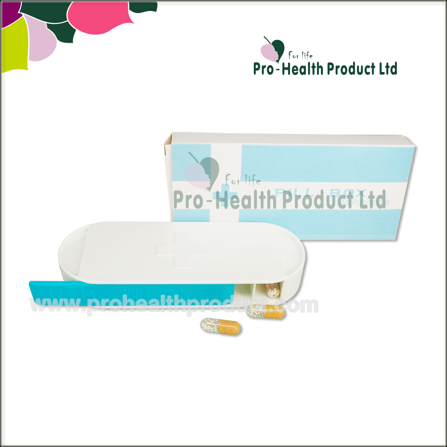 Ph01-058 7 Compartments Plastic Retangle Shape Side - Pill Organizer (900x900), Png Download
