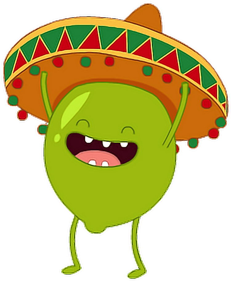 Vivamexico Mexico Mexicana Mexicano Lemon Limon Mexicoc - Mexico Png Food Cartoon (1024x1024), Png Download