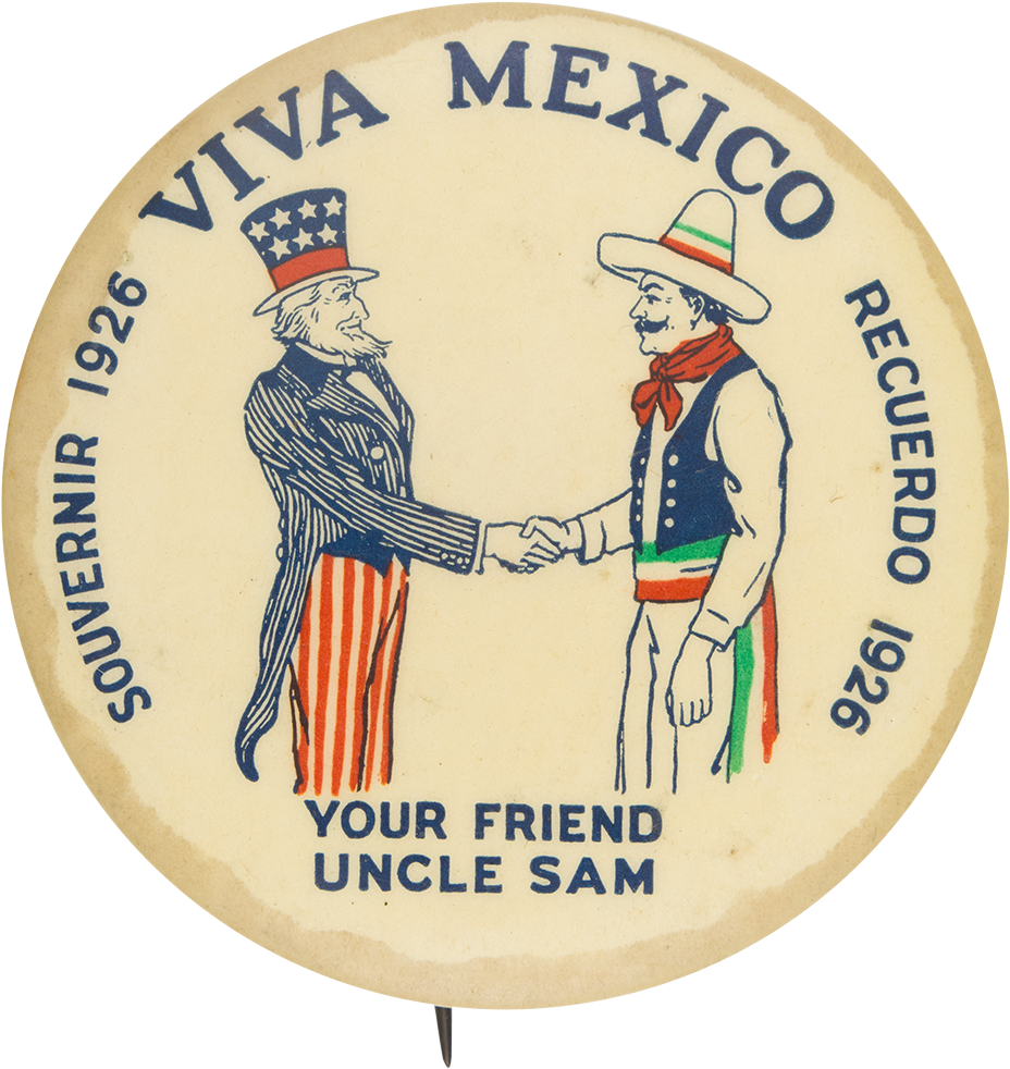 Viva Mexico Your Friend Uncle Sam - Museum (1000x1055), Png Download