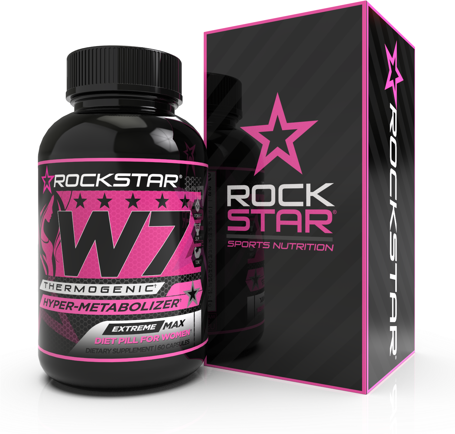 W7 Thermogenic Fat Burner, Weight Loss Pills For Women, - Weight Loss (1500x1500), Png Download