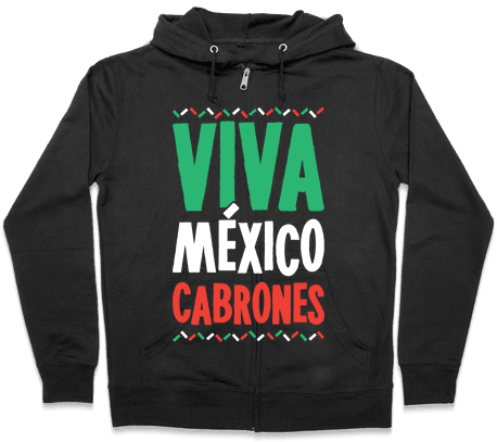 Camisa Viva México Cabrones (484x484), Png Download