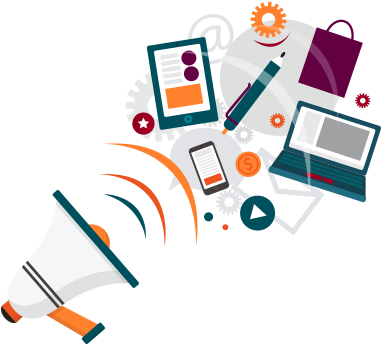 Ad Banner Design Services In Hyderabad - Communication Tools (380x356), Png Download