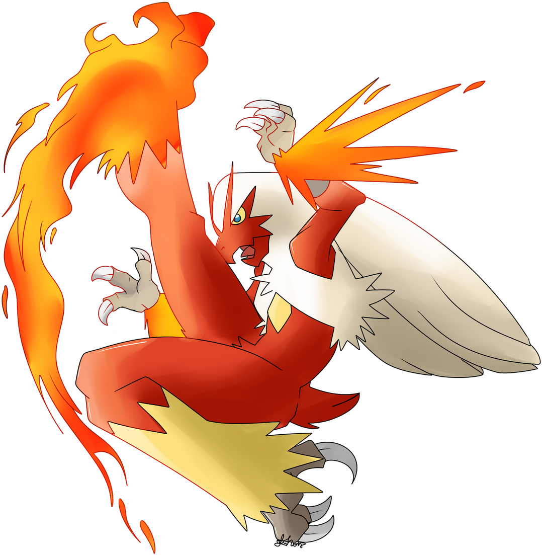 Blaziken Vs Castform Pokemon Go - Illustration (1200x1200), Png Download