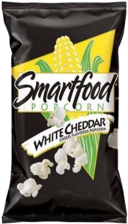 Smartfood White Cheddar Cheese Flavored Popcorn - Smartfood White Cheddar Cheese Popcorn - 1 Oz Bag (446x714), Png Download