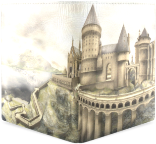 Psylocke Men's Leather Wallet With Hogwarts Castle - Harry Potter Y La Orden (480x480), Png Download