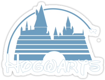 Hogwarts Castle By Marialeones - Trunks (375x360), Png Download