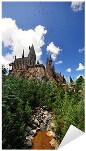 Hogwarts School Of Witchcraft And Wizardry Sticker - Islands Of Adventure (400x400), Png Download