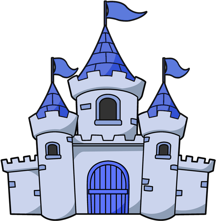 Fairy Tale Castle Clipart At Getdrawings - Cartoon Castle (800x786), Png Download