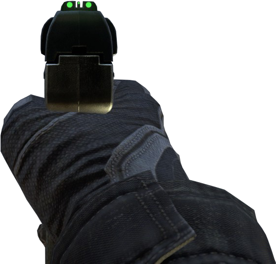 The Five-seven Fires As Fast As You Can Pull The Trigger - Five Seven Bo2 (584x551), Png Download
