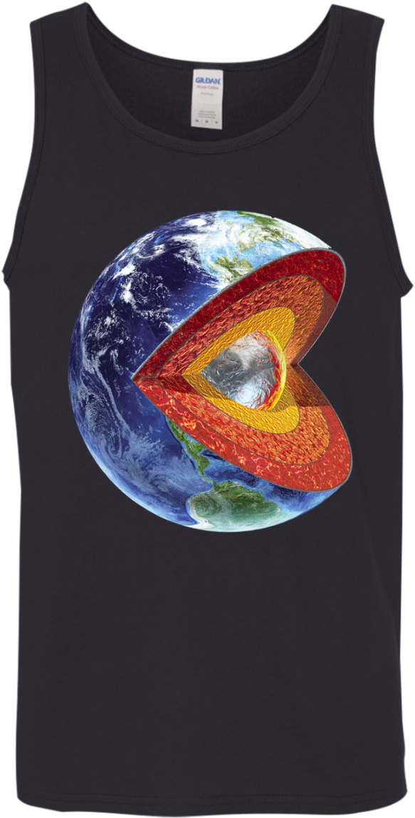Pac Man Earth Space Shirt - La Geología En 100 Preguntas - Trade Paperback (1155x1155), Png Download