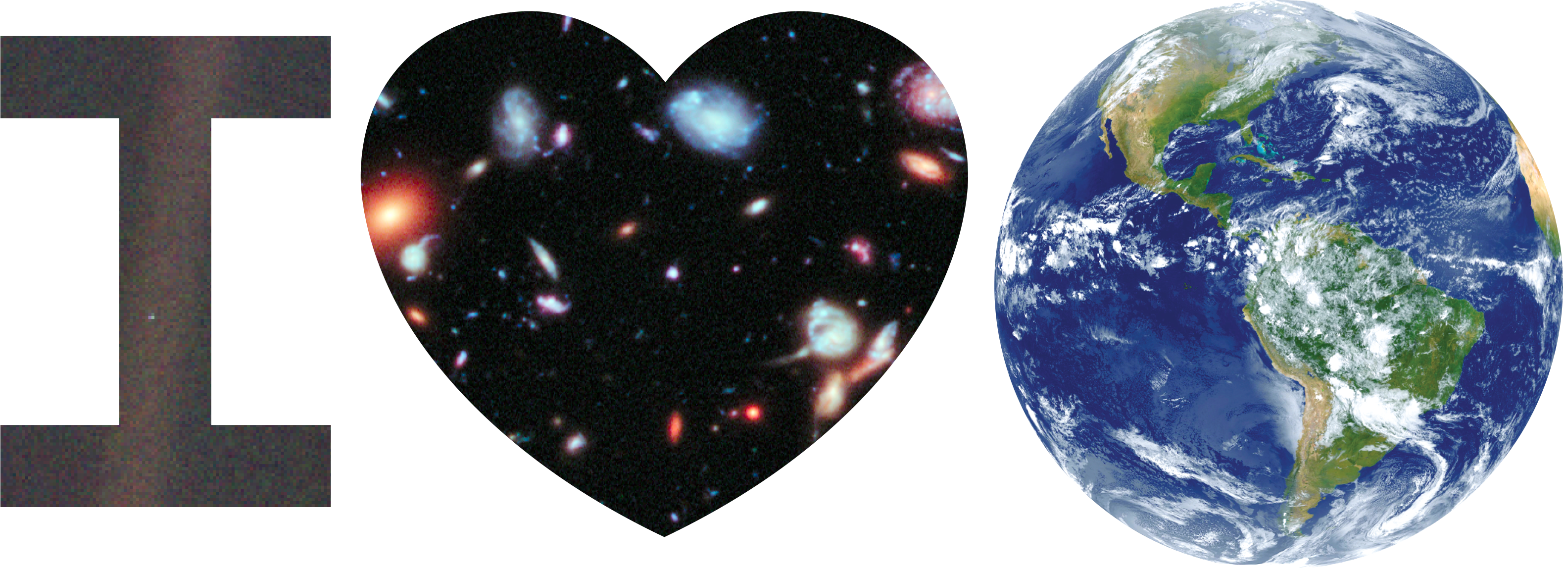 I Heart Earth - Heart Earth (3158x1151), Png Download
