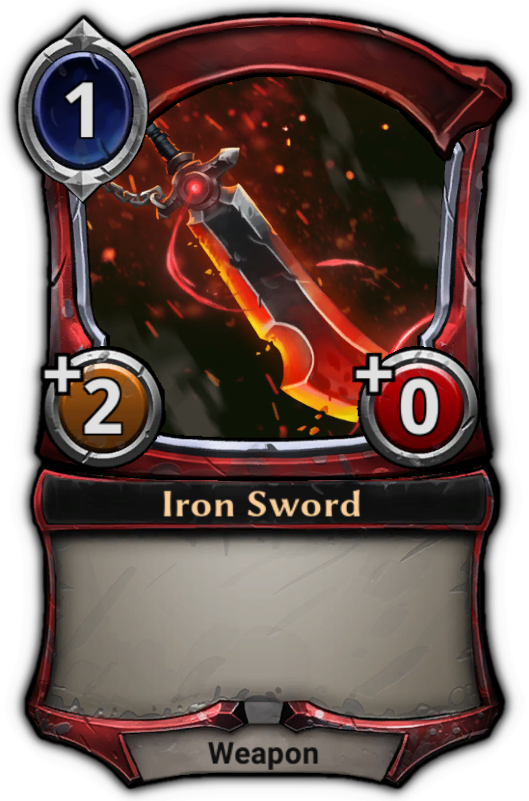 Iron Sword - Criva Eternal (529x801), Png Download