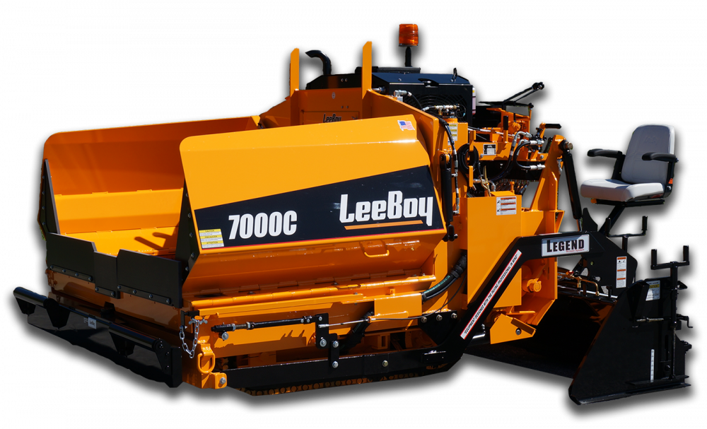 Leeboy Asphalt Paver 7000c - Leeboy Paver (1000x607), Png Download