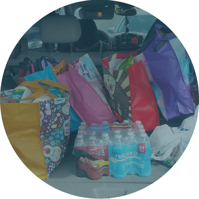 On Average, Each Care Package Will Usually Contain - Bag (636x636), Png Download