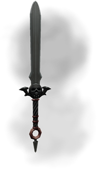 Count Bloxula Sword - Dagger (420x420), Png Download