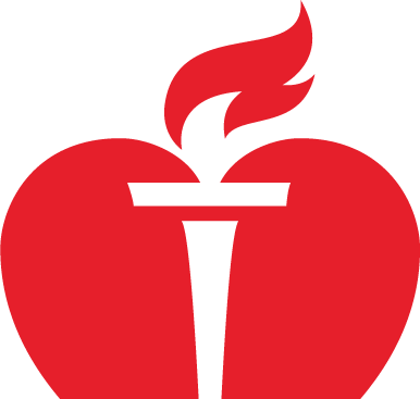 Logo Heart - American Heart Association Heart Logo (386x367), Png Download
