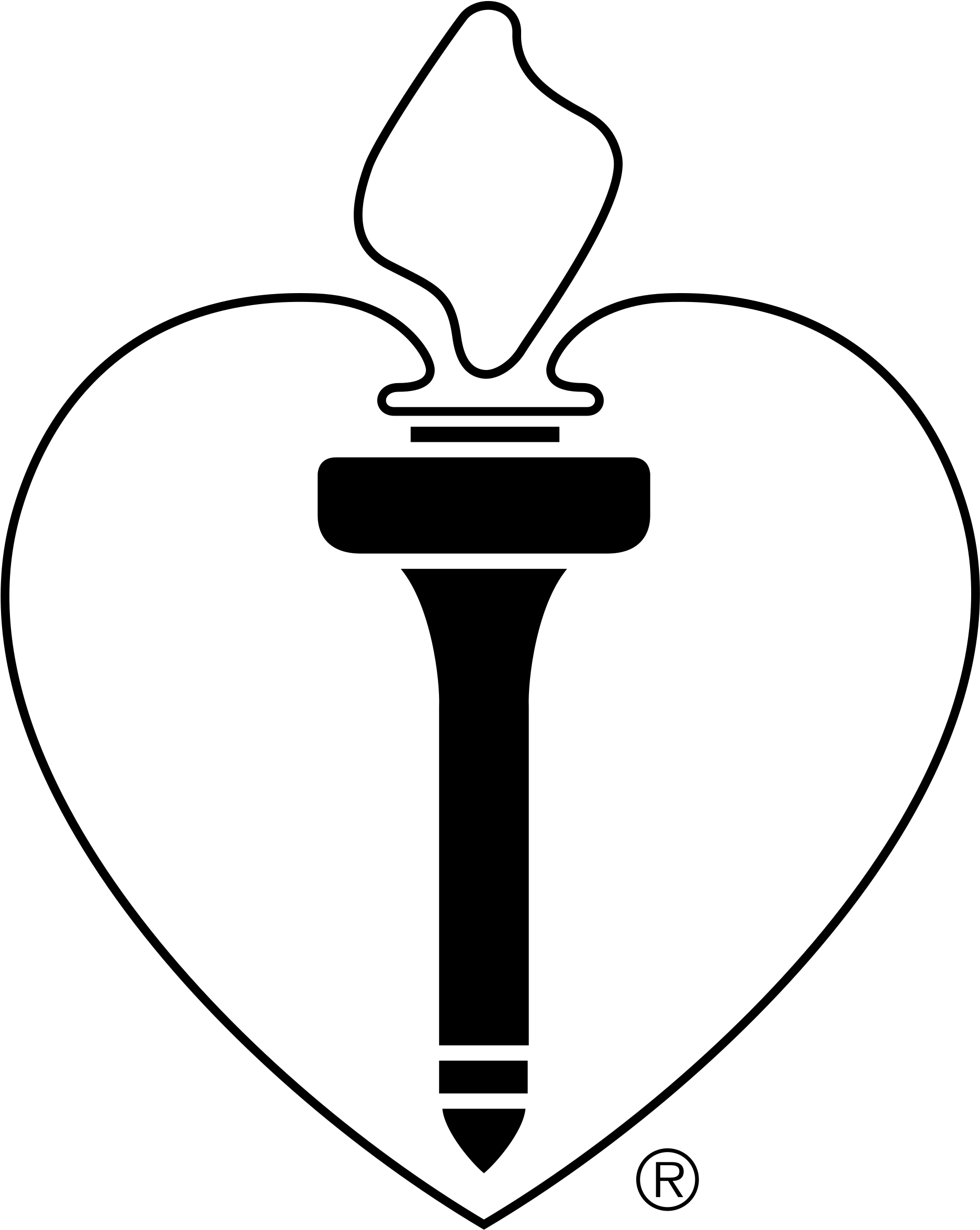 American Heart Association 4119 Logo Png Transparent - Transparency (2400x2400), Png Download