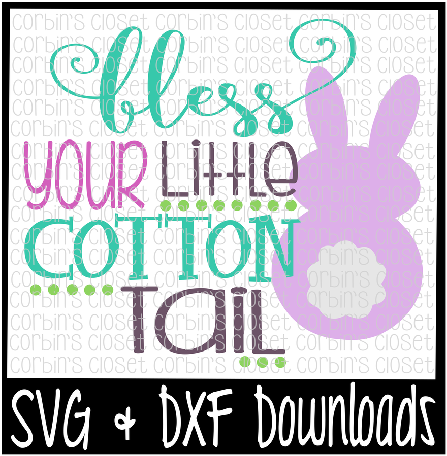 Easter Svg * Bless Your Little Cotton Tail * Bunny - Peace Out 1st Grade (1400x932), Png Download