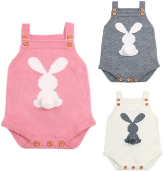 Petite Bello Playsuit Baby Bunny Tail Playsuit - Romper Suit (600x600), Png Download