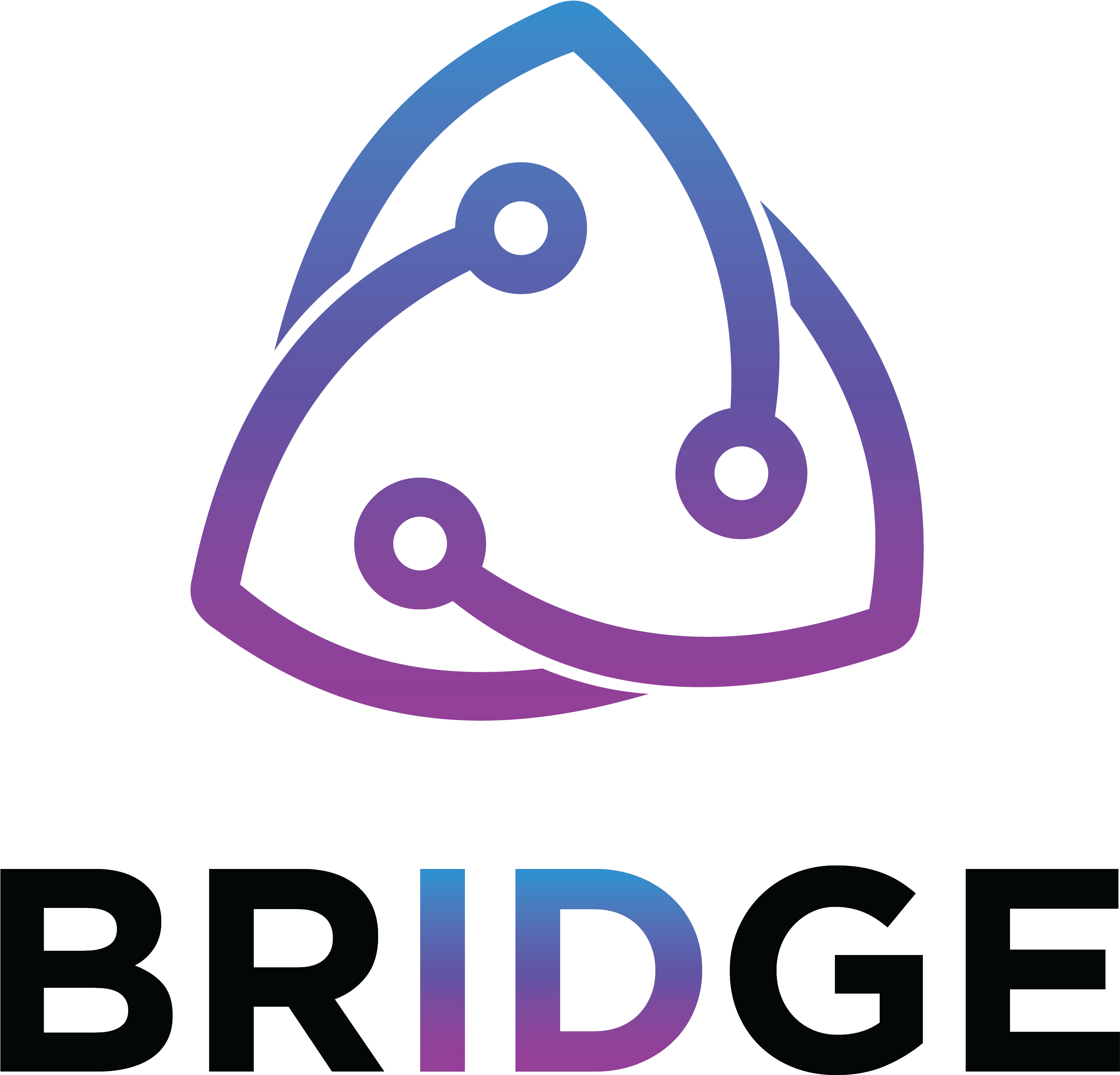 Logo White • Logo Black - Bridge Protocol Logo (3006x2906), Png Download
