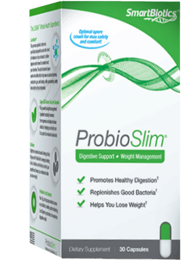 00 For Probioslim® Digestive Health Weight Management - Probioslim Probiotics + Weight Loss Supplement, Burn (479x600), Png Download
