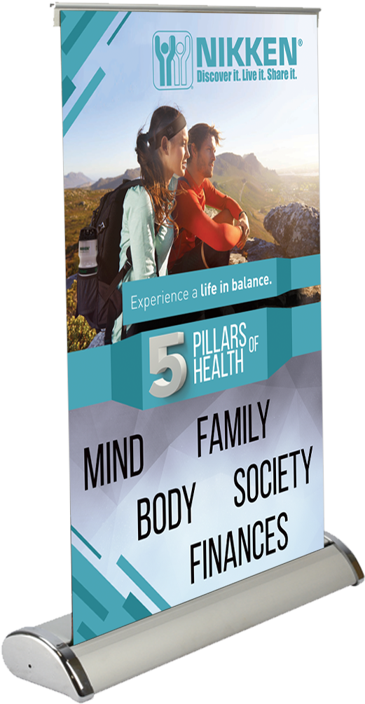 Mini-retractable Banner Stand - Banner (1024x1024), Png Download