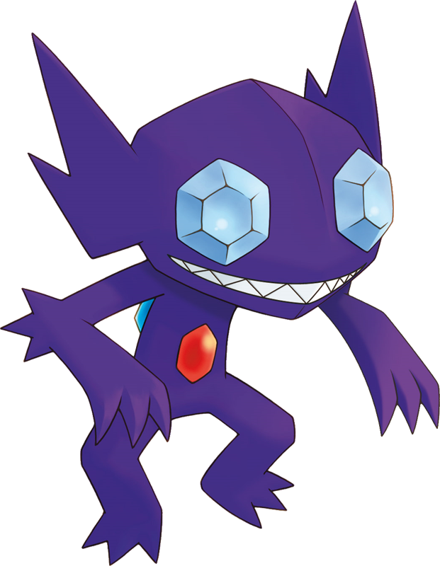 Pokemon Sableye Is A Fictional Character Of Humans (621x800), Png Download