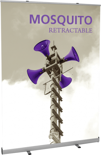 Mosquito 1500 Retractable Banner Stand - Orbus Pegasus Supreme (500x500), Png Download