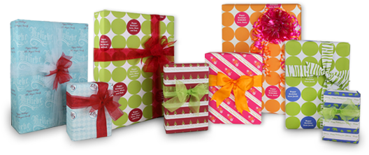 Gorgeous Custom Gift Wrap Design Your Own Wrapping - Wrapping Paper Design Your Own (762x230), Png Download