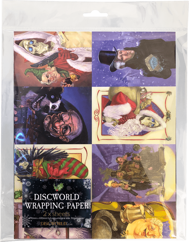 Discworld Wrapping Paper - Paul Kidby (800x1024), Png Download