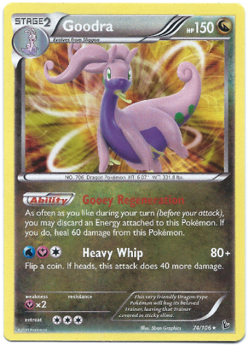 Goodra Png (500x500), Png Download