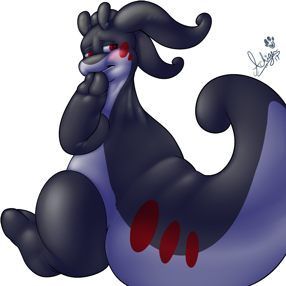Goodra Selth - Cartoon (1000x1000), Png Download