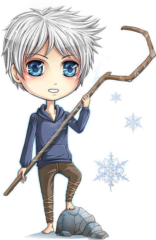 Jack Frost - Nice Picture - Jack Frost Chibi Png (525x772), Png Download