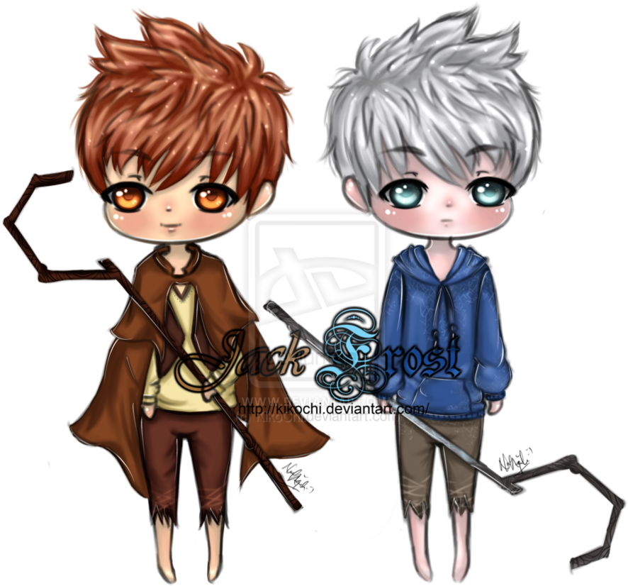 Chibi Rise Of The Guardians - Jack Frost Drawings Guardians (894x894), Png Download