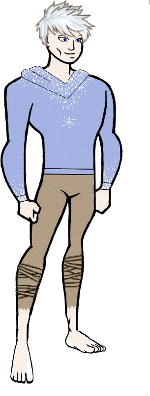 Jack Frost - Standing (350x800), Png Download